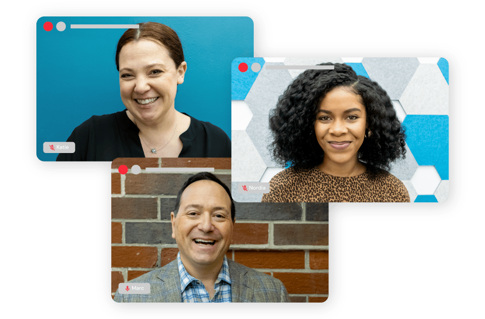 video call of marketing professionals video call of marketing professionals